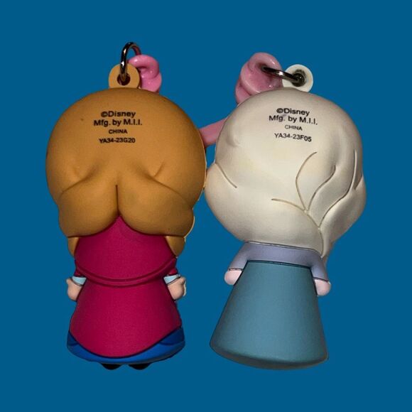 Disney FROZEN 3D Figure Keyring Backpack Clip Series 2 Anna & Elsa B16 - Picture 4 of 4